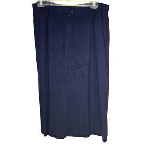 Bretton Place Navy Blue Pencil Skirt Size 16 0230